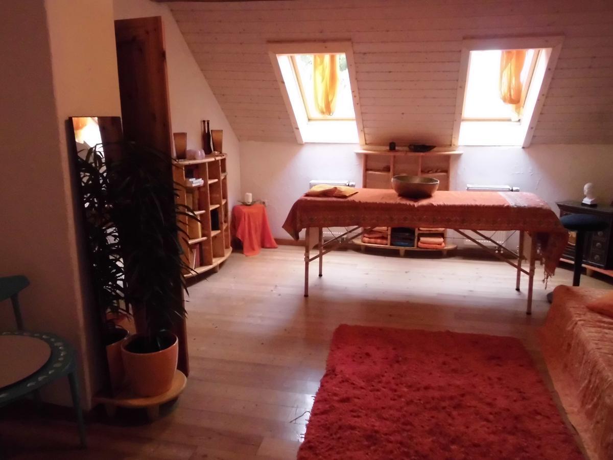 Gastehaus Und Cafe - Lichthof Hotel Ottendorf  Eksteriør billede
