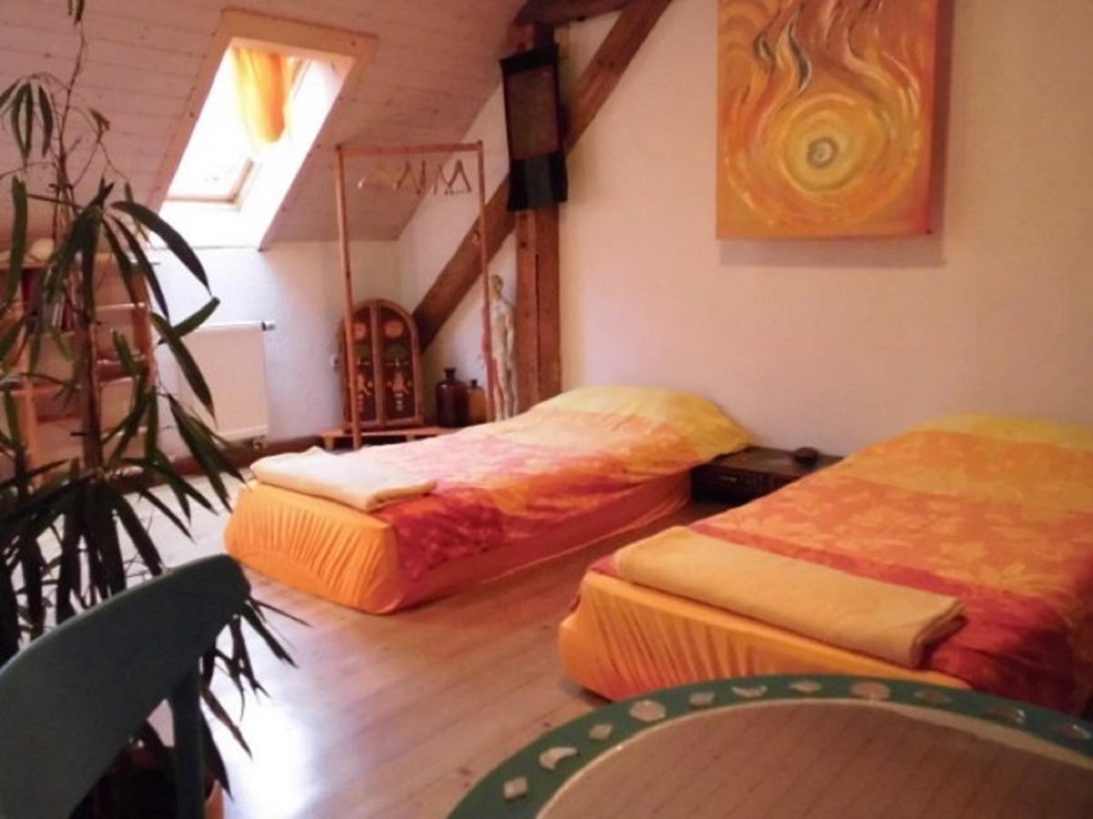 Gastehaus Und Cafe - Lichthof Hotel Ottendorf  Eksteriør billede